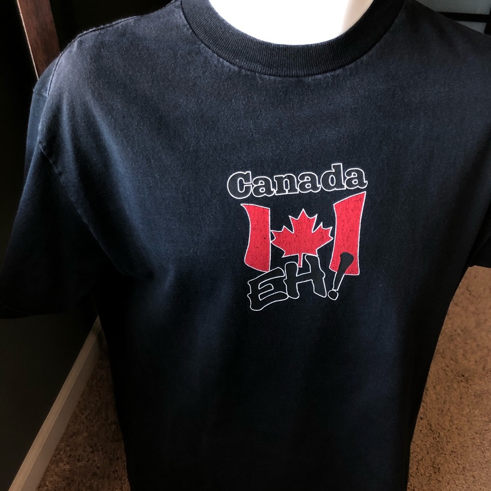 Vintage Alstyle Apparel Activewear Men's T-Shirt Canada Eh